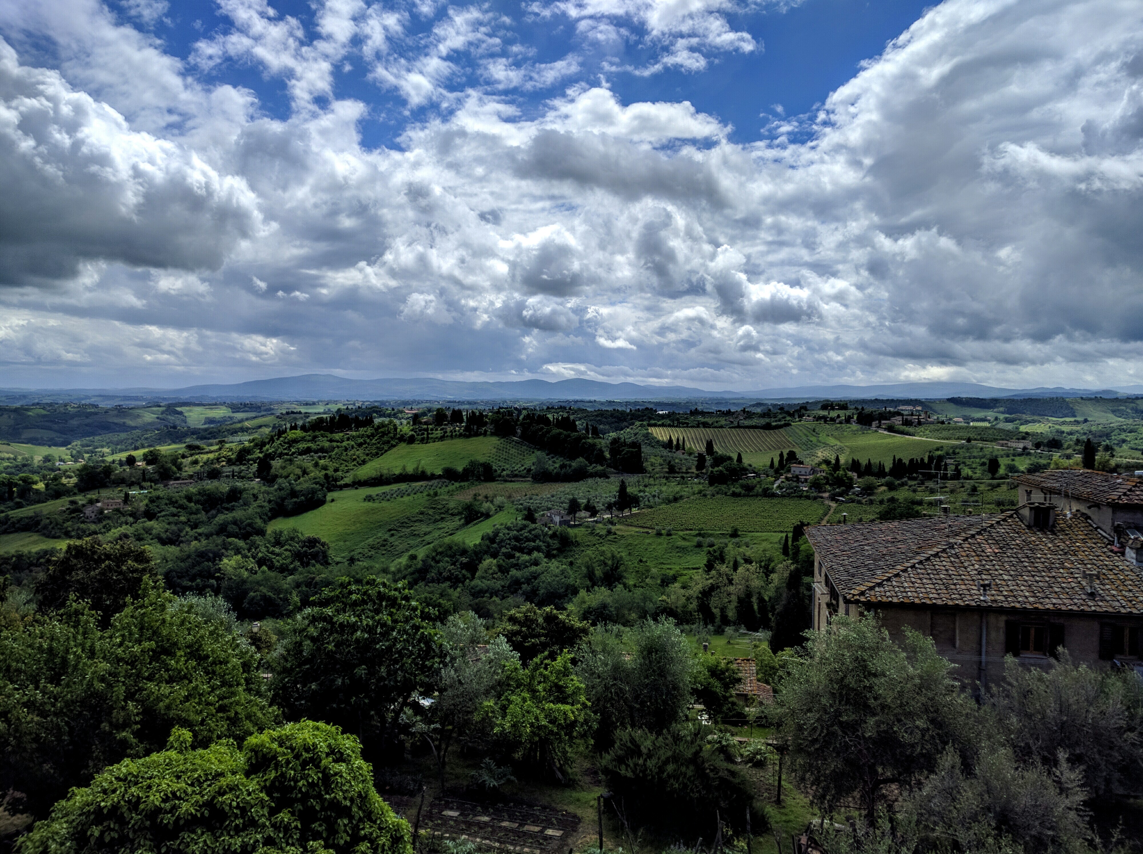 Great view from San Gimignano