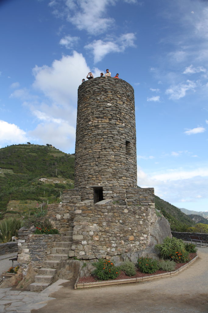 Castle Doria, from the level just below the top