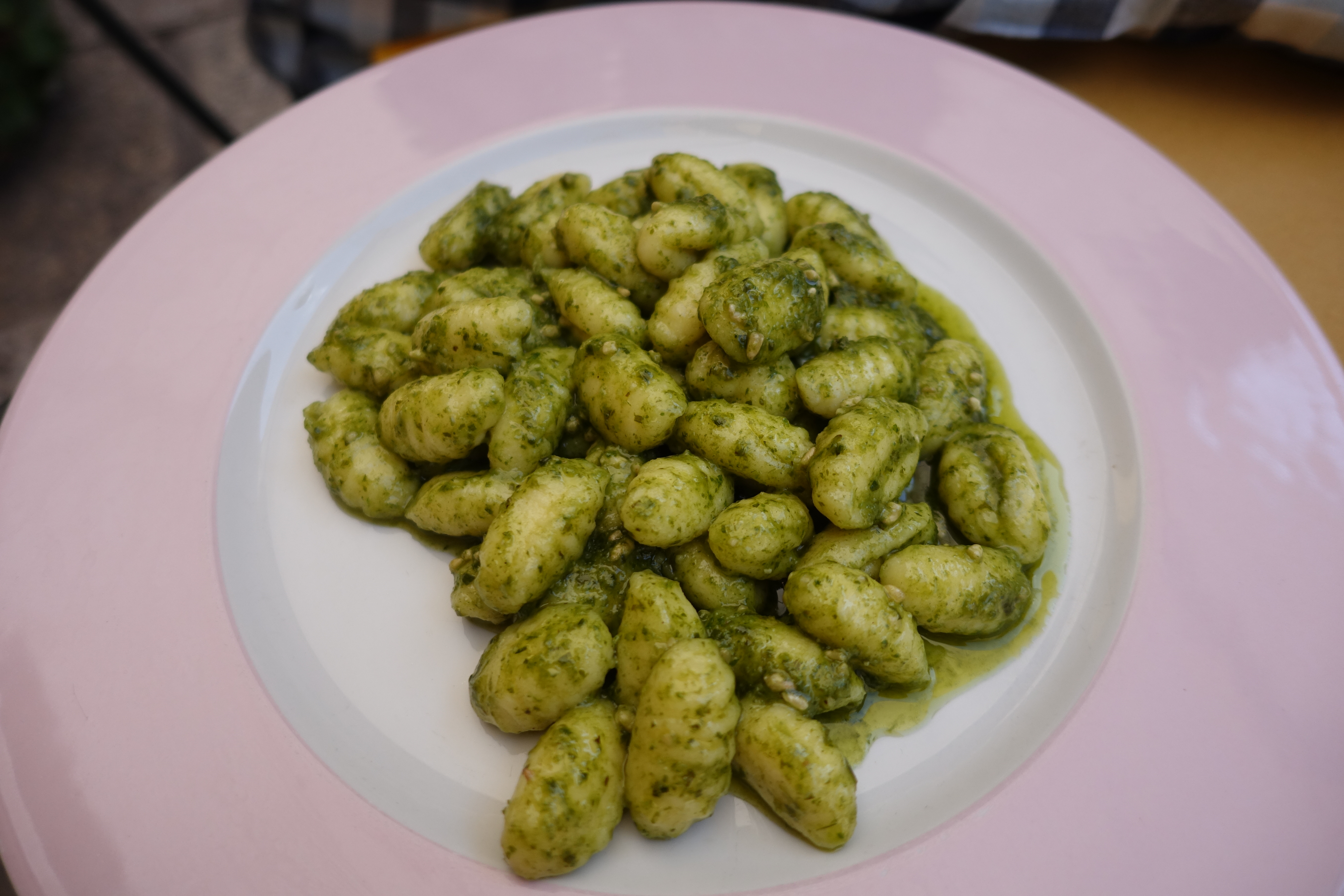 My tasty gnocchi with pesto