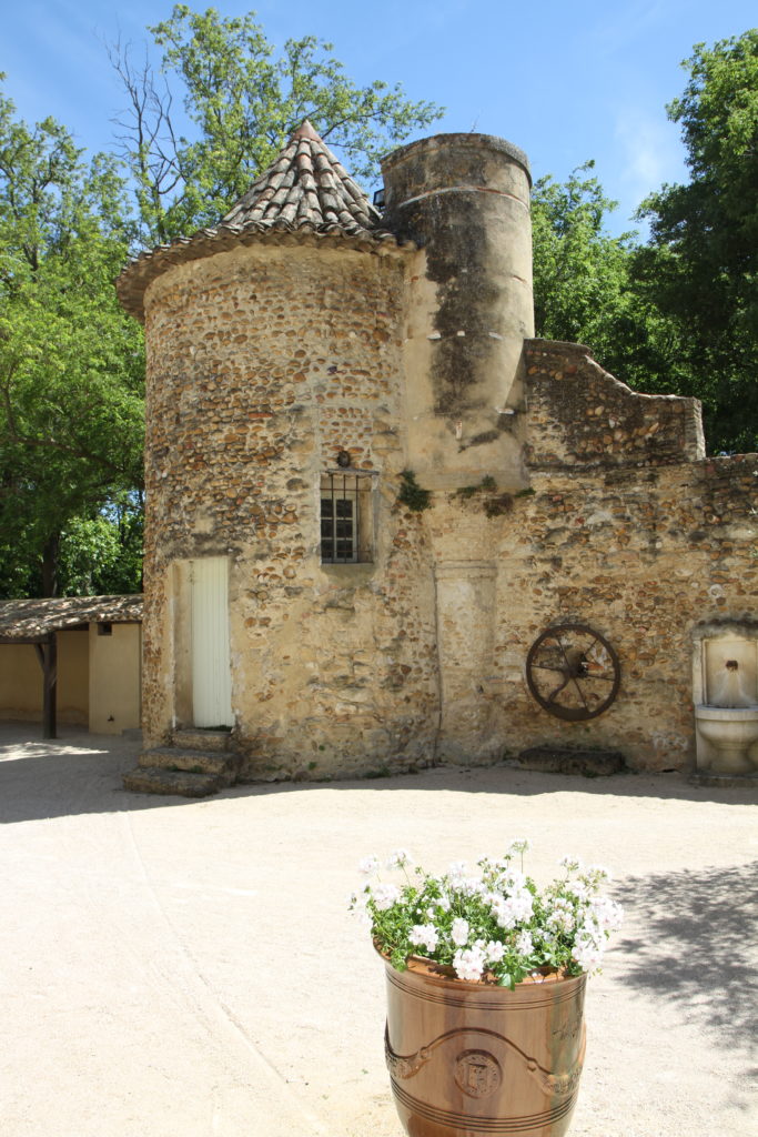 A 'pigeon tower': used at old estates as a source of bird poop for fertilizer